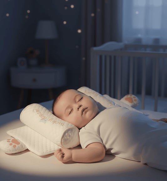 وسادة نوم مضادة للتدحرج للأطفال 🛏️👶✨ - حبيبي يجد