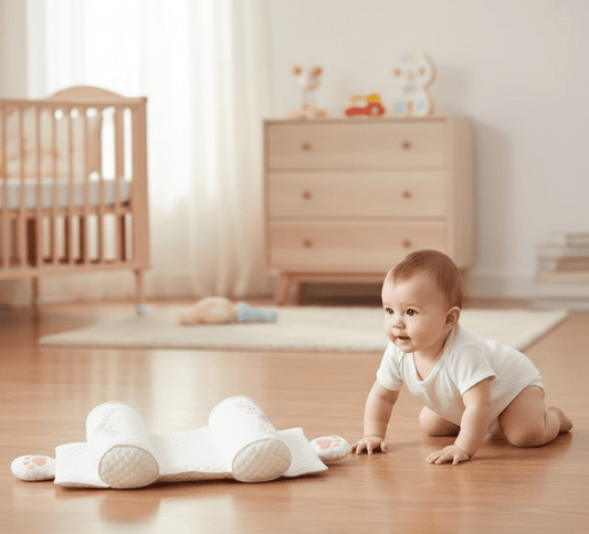 وسادة نوم مضادة للتدحرج للأطفال 🛏️👶✨ - حبيبي يجد