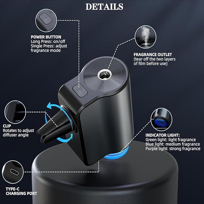 تانماشي – موزع روائح السيارة الذكية 🚗✨🌸 - حبيبي يجد